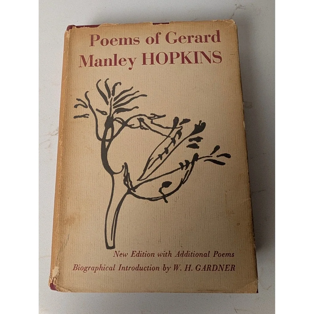 Poems of Gerard Manley Hopkins 1965 Oxford University Press Hardcover DJ